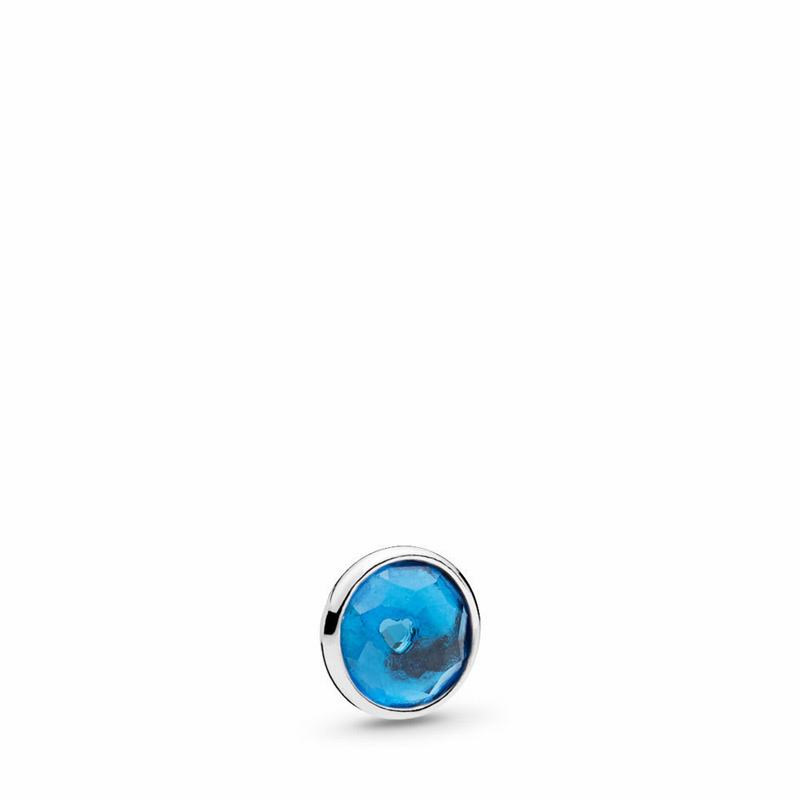 Pandora December Droplet Petite Locket Charm Silver Egypt JV2570148